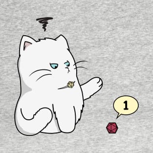 Gaming Cat (Crit Happens) T-Shirt